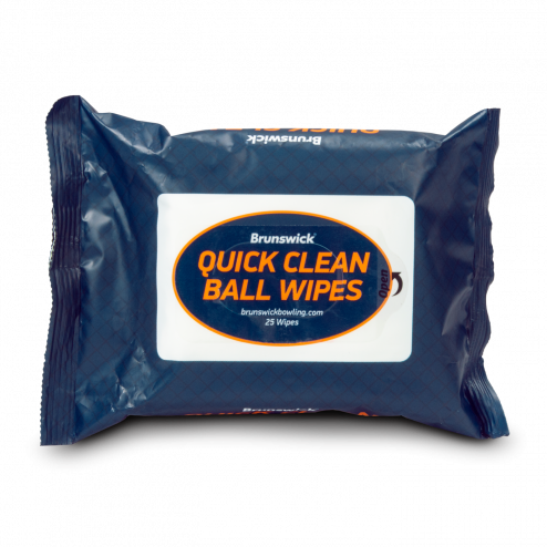QUICK CLEAN BALL WIPES (25/BAG)