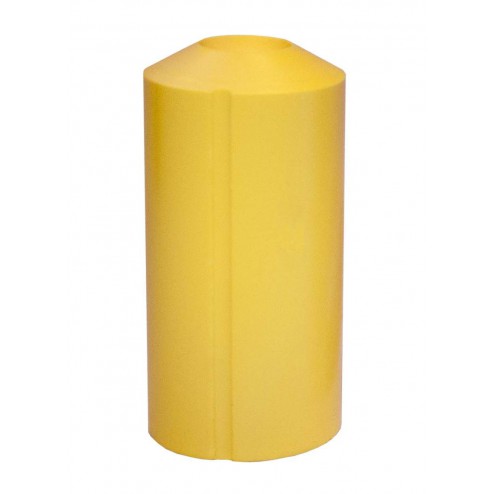 SOLID THUMB INSERT URETHANE YELLOW - PACKAGE OF 6