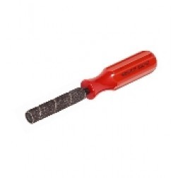 RED HANDLED SANDING TOOL WITH 3 SLEEVES, 1/2