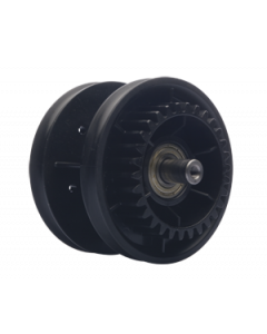 PULLEY- ROUND BELT-GEARED