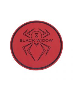 BLACK WIDOW RUBBER SHAMMY PAD - RED