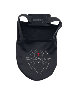 BLACK WIDOW GEM SHOE SLIDER HAMMER - BLACK