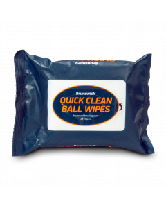 QUICK CLEAN BALL WIPES (25/BAG)