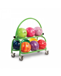 PKG-BALL CART 2-TIER GREEN