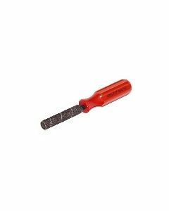 RED HANDLED SANDING TOOL WITH 3 SLEEVES, 1/2
